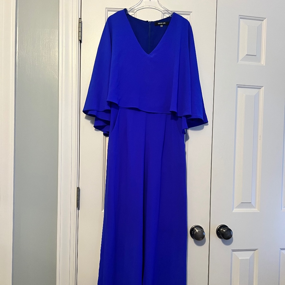 Sugar lips Royal blue Jumpsuit